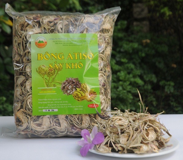 Bông atiso khô Đà Lạt